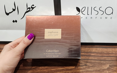عطر کالوین کلین ایفوریا امبر گلد زنانه