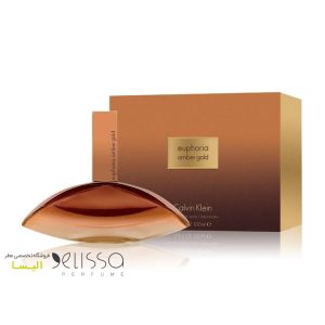 عطر کالوین کلین ایفوریا امبر گلد زنانه