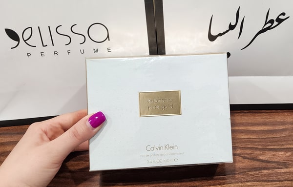 عطر کالوین کلین ایفوریا پیور گلد زنانه