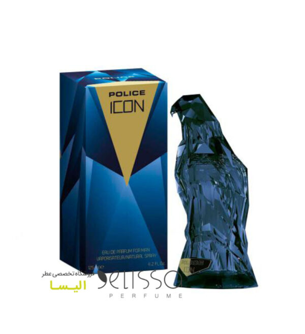 ادکلن پلیس آیکون آبی